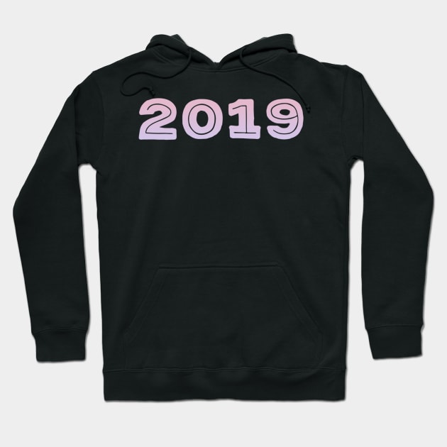 Happy New year 2019 Hoodie by zeevana